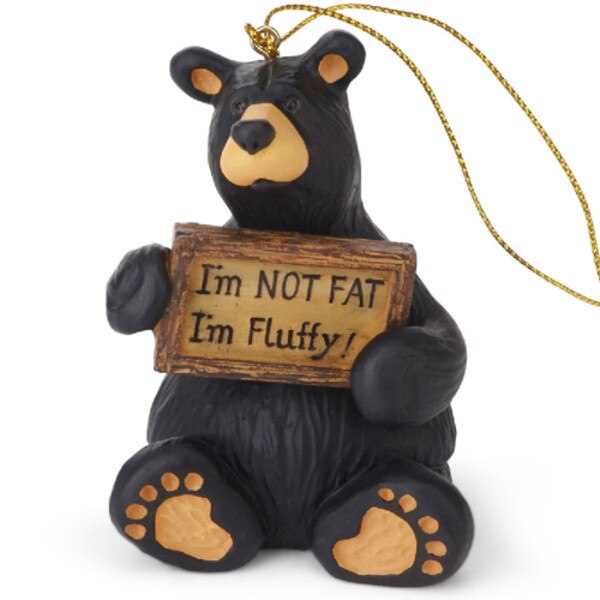Im Not Fat Im Fluffy Ornament 2
