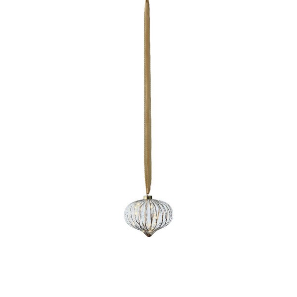 8in Micro Clear Warm LED Onion