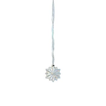 7in Iris Warm Micro LED Flower