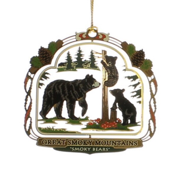 Great Smoky Mountains Mama Bear Ornament