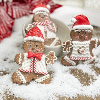 Gingerbread Icing Cookie Ornament1