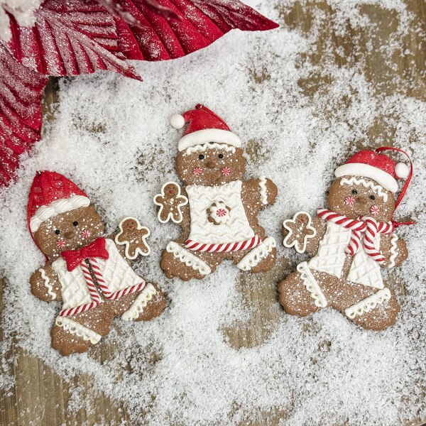 Gingerbread Icing Cookie Ornament2