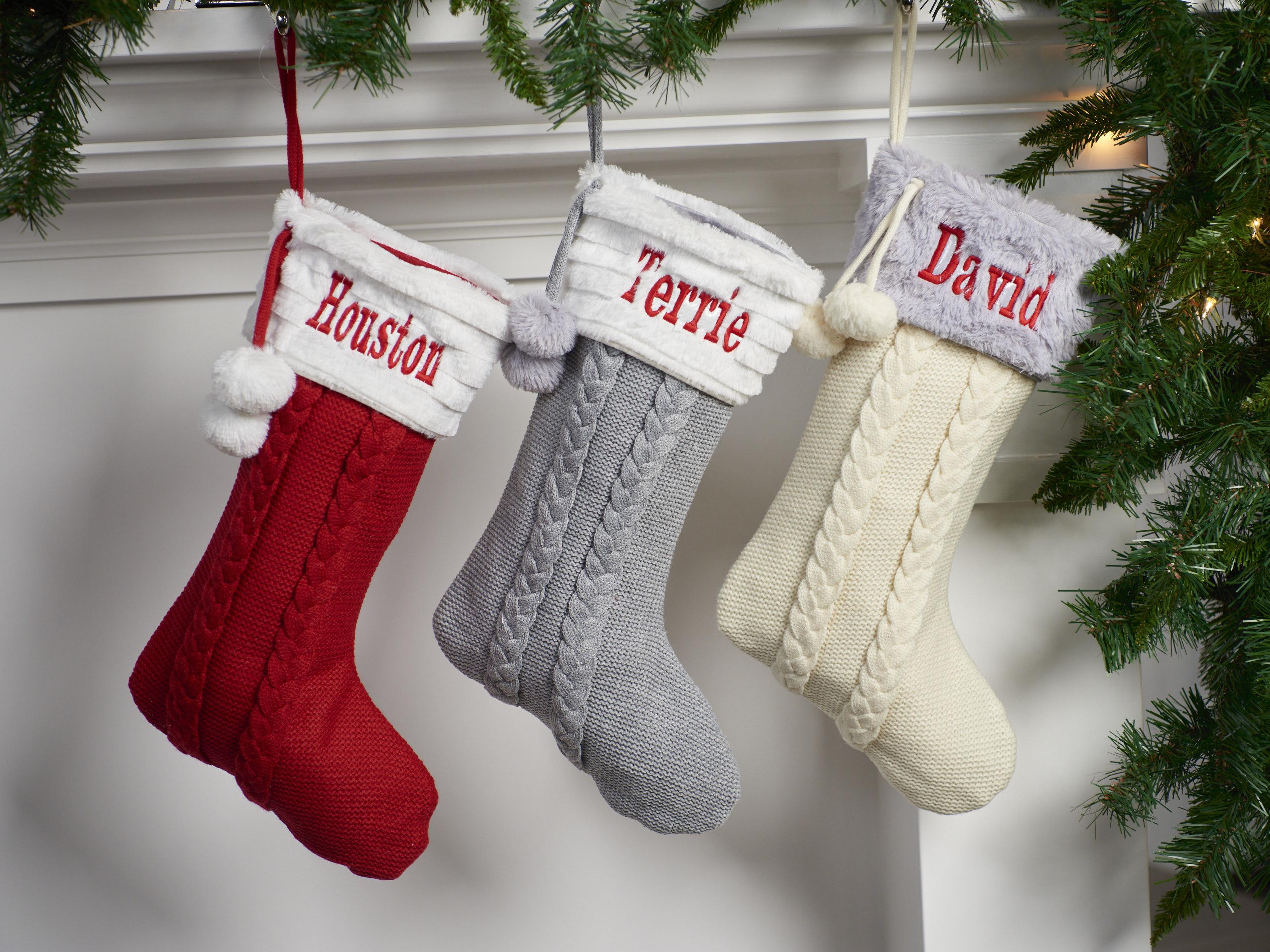 Cable cheap knit stockings