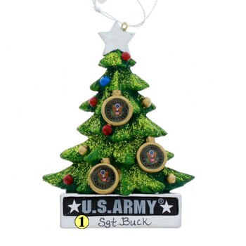 US Army Christmas Tree Ornament-2