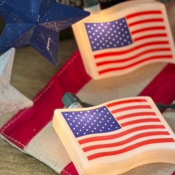 USA Flag Light Set-1