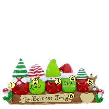Idle Gnomes Family of 5-2