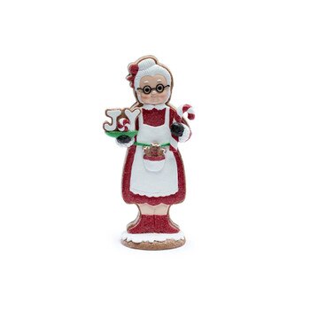 Gingerbread Mrs Claus With Joy