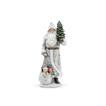 Vintage Santa With Gift Bag