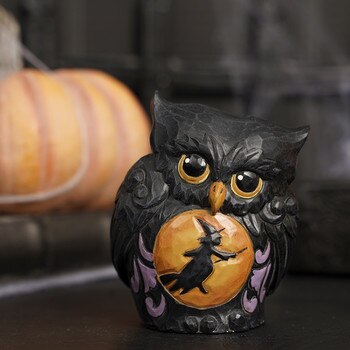 Jim Shore Mini Halloween Owl - 1