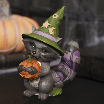 Jim Shore Halloween Raccoon - 1
