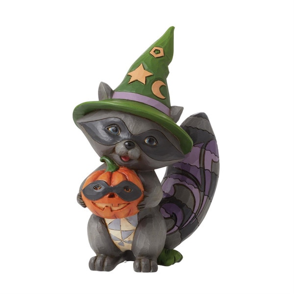 Jim Shore Halloween Raccoon - 2