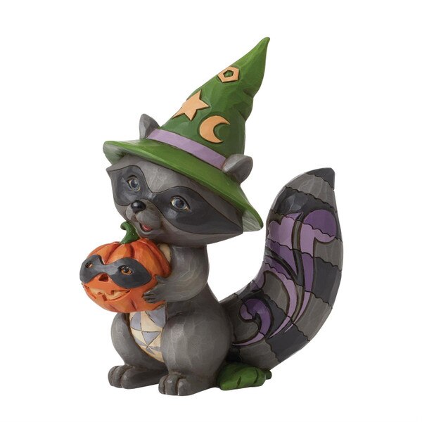 Jim Shore Halloween Raccoon - 3