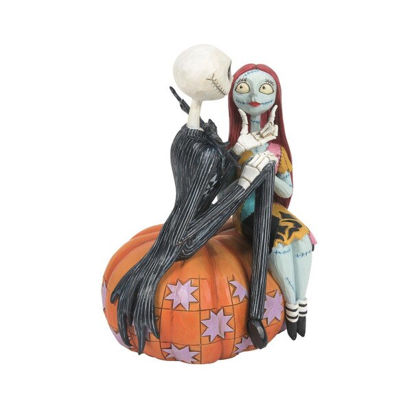 Jack And Sally On Pumpkin-2