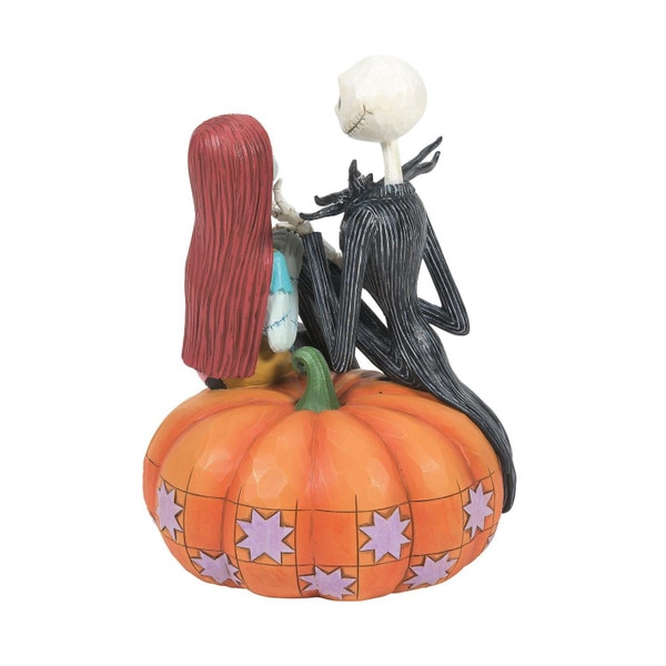 Jack And Sally On Pumpkin-3
