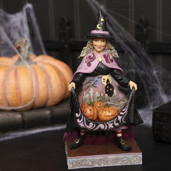 Witch With Pumpkins Skirt