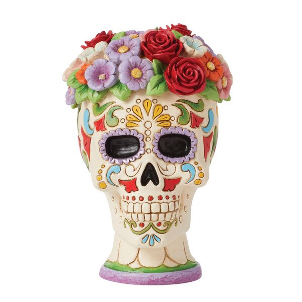 Day Of Dead Skull Flower Halo 2