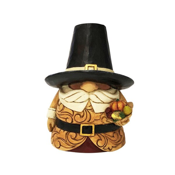 Pilgrim Gnome Holding Cornucopia-2
