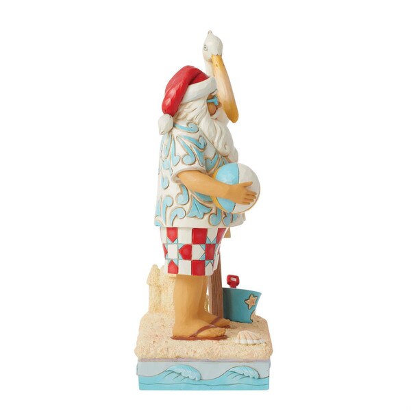 Santa With Signs And Pelican-2