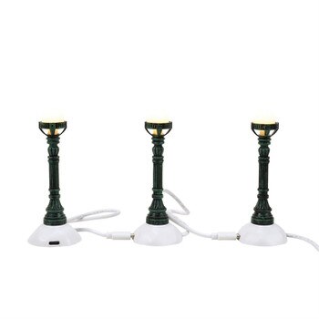 Copper Lamp Post Set of 3