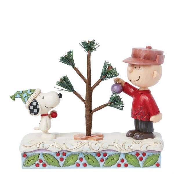 Snoopy And Charlie Brown Tree-1