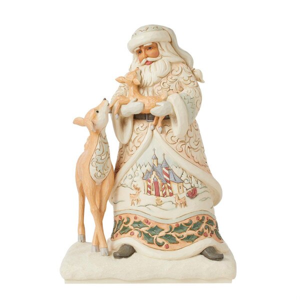 Woodland Santa Holding Fawn-1