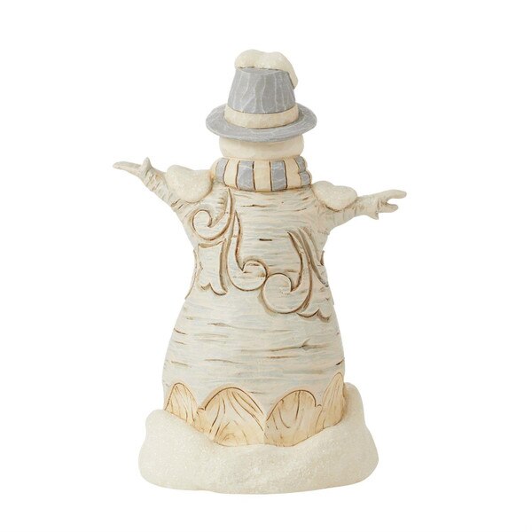Woodland Snowman With Hat-2