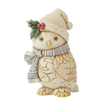 Woodland Owl With Scarf-1