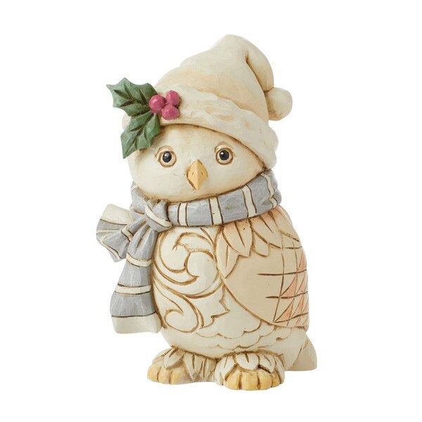 Woodland Owl With Scarf-1