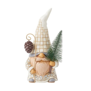 Woodland Gnome With Sisal Tree-1