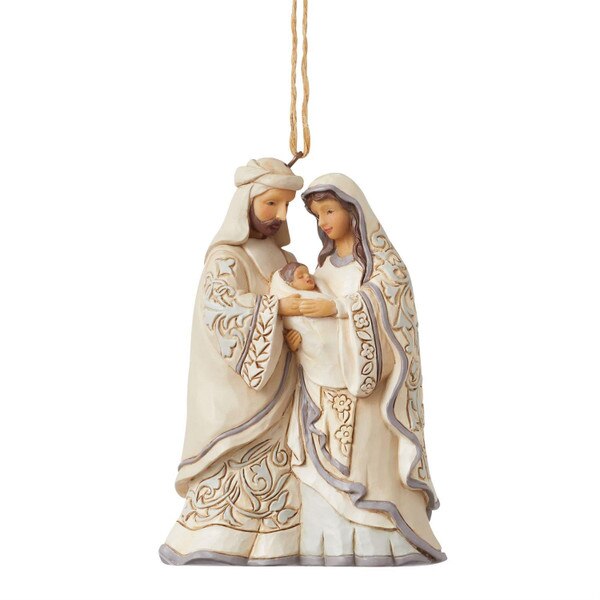 Woodland Holy Family Ornament-2