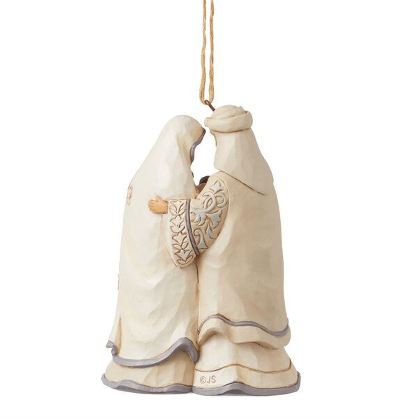Woodland Holy Family Ornament-1