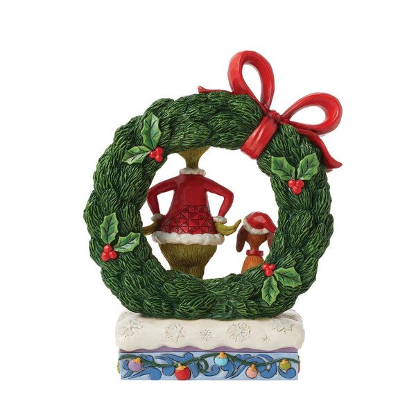 Grinch and Max In Wreath-2