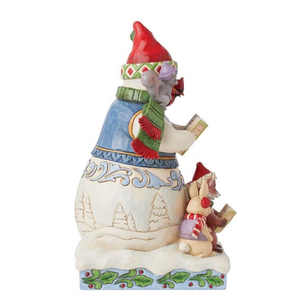 Snowman And Animals Caroling-2