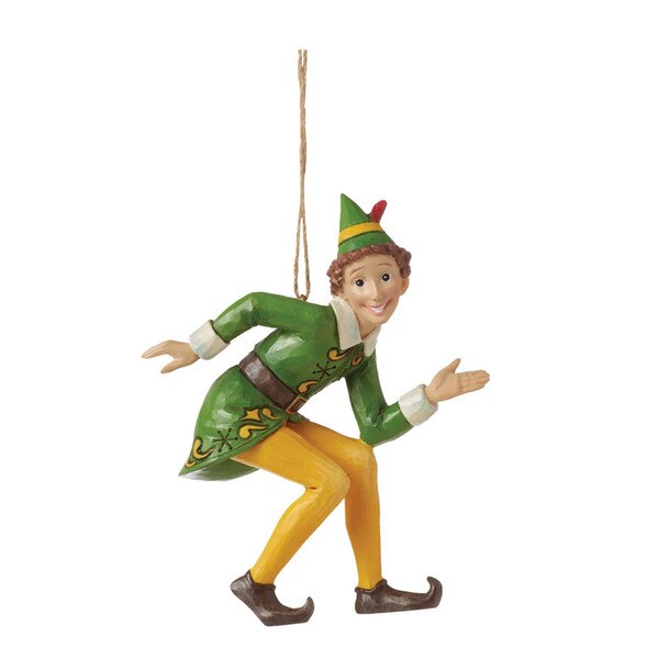 Buddy Elf Crouching Ornament