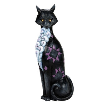 Led Black Cat With Glow Eyes