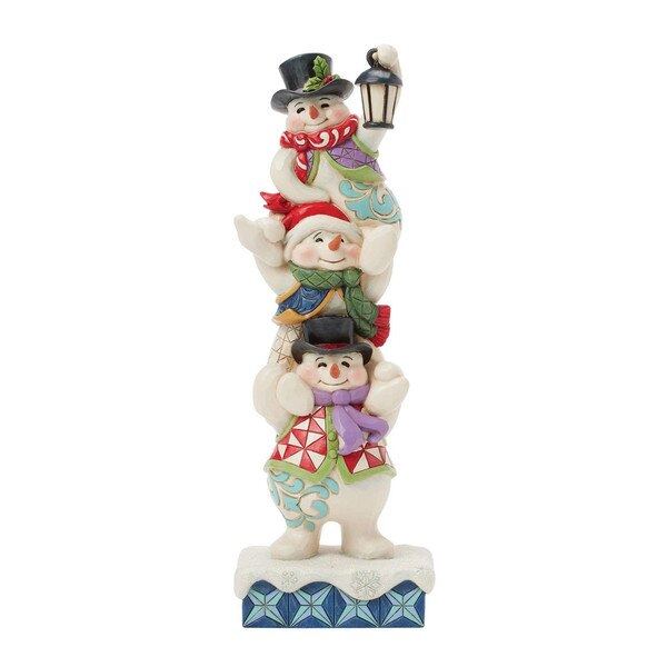 Stacked Snowmen