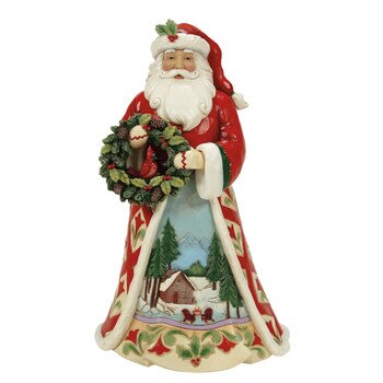Lodge Santa Wreath