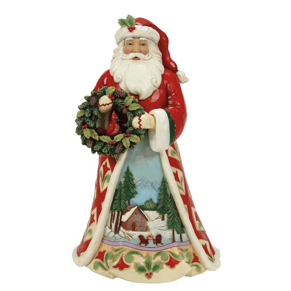Lodge Santa Wreath