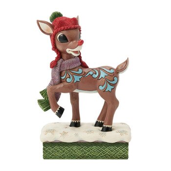 Rudolph With Knit Hat