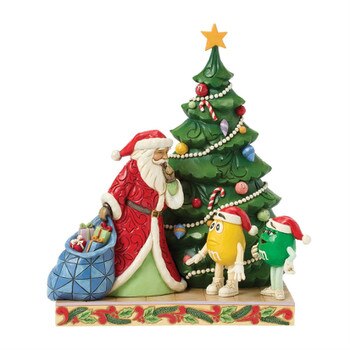 Santa With M&M Characters