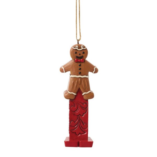 Gingerbread Man Pez Ornament