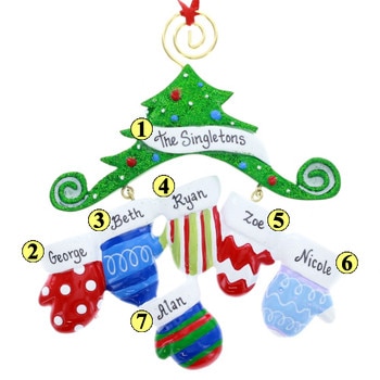 Tree Mitten Family of 6-2