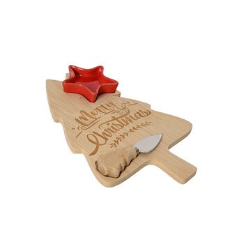 Merry Christmas Tree Cutting Board