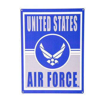Us Air Force Metal Wall Sign