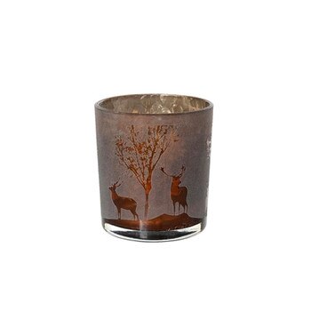 3In Brown Deer Tealight Holder