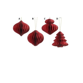 3.15In Red Paper Ornament