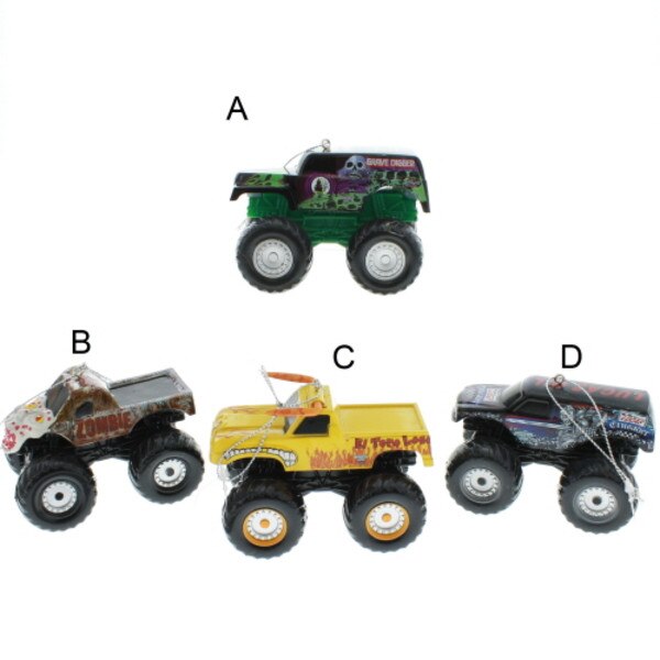 MONSTER TRUCK - Personalized Ornament My Personalized Ornaments