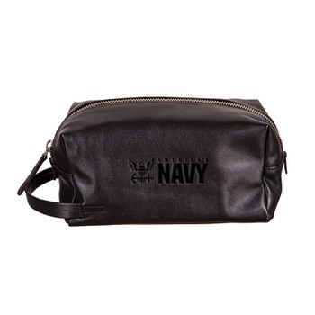 Us Navy Black Toiletry Bag