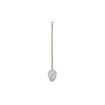 8In Warm White Led Pinecone