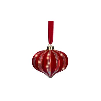 8In Warm White Led Red Onion